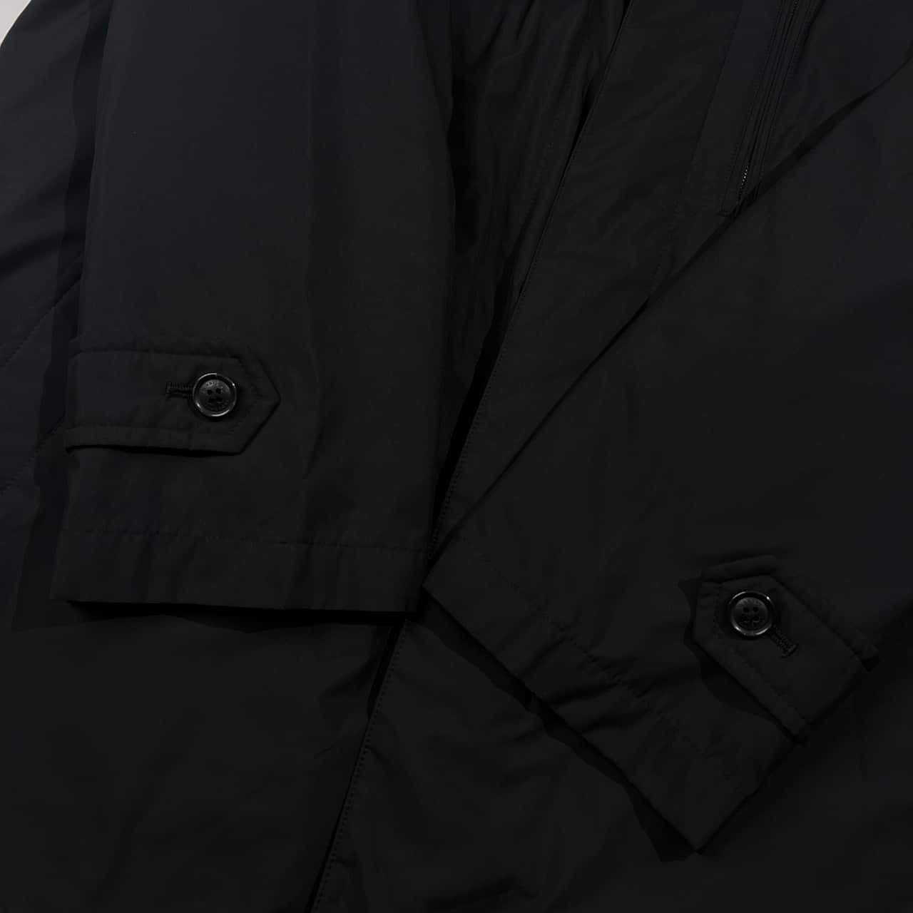 BURBERRY LONDON バーバリー ダウンライナー付き  ジャケット コート S/ブラック メンズ　