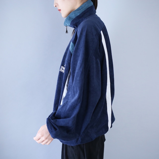 "le coq sportif" good switching color back logo embroidery track jacket