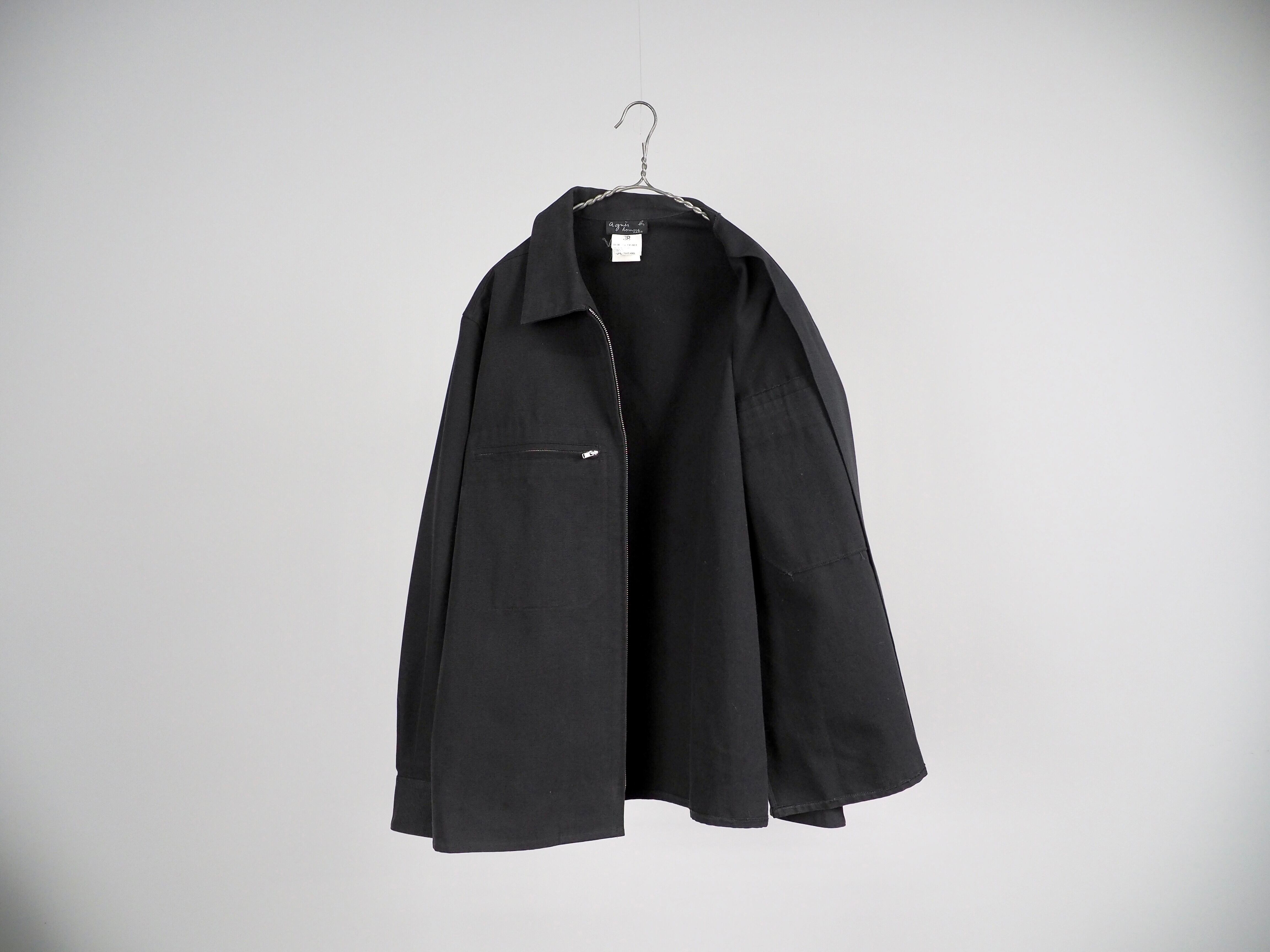 agnes b. homme Zip up cotton Jacket /made in FRANCE | FESTINA