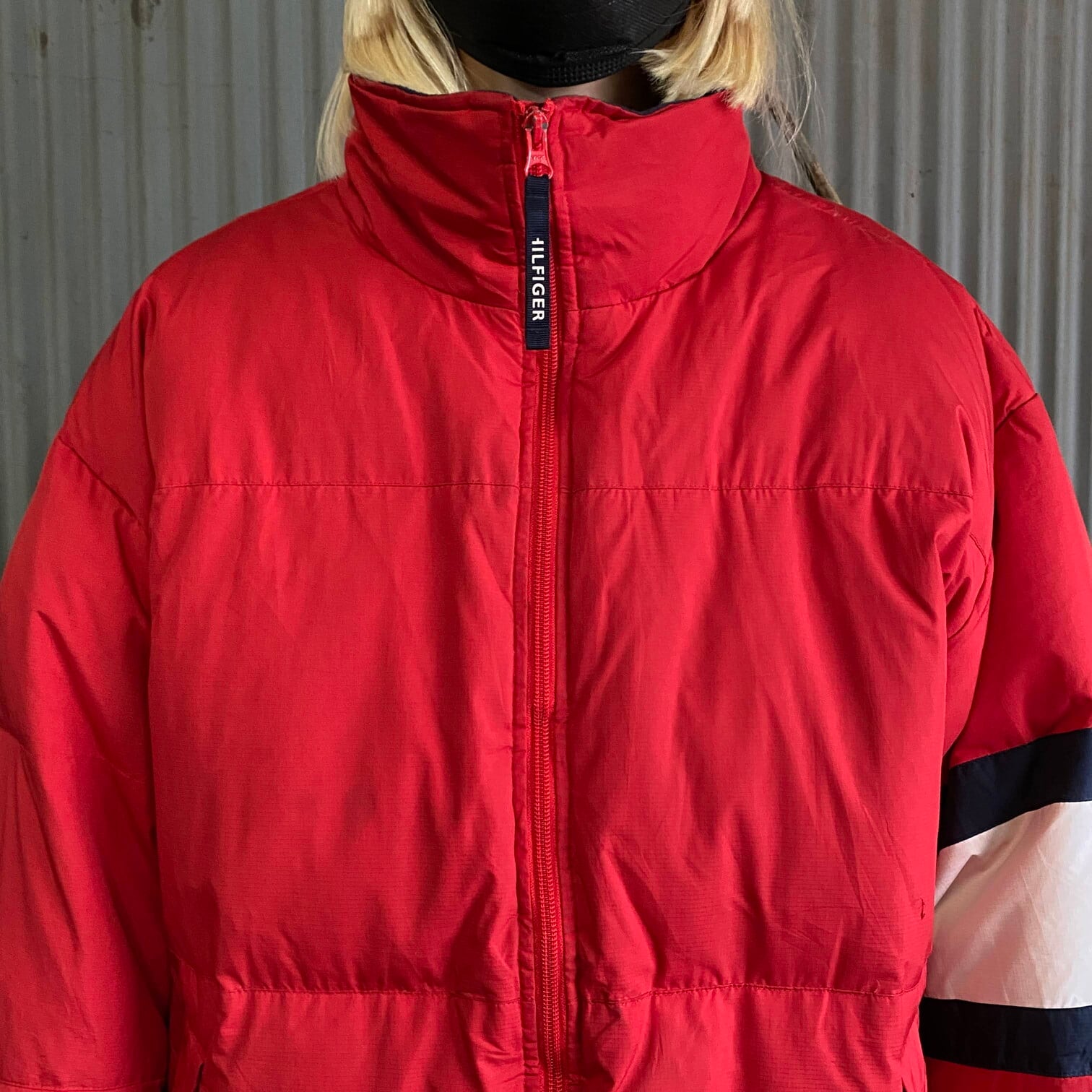 訳あり特価 90年代 TOMMY HILFIGER トミーヒルフィガー ダウン