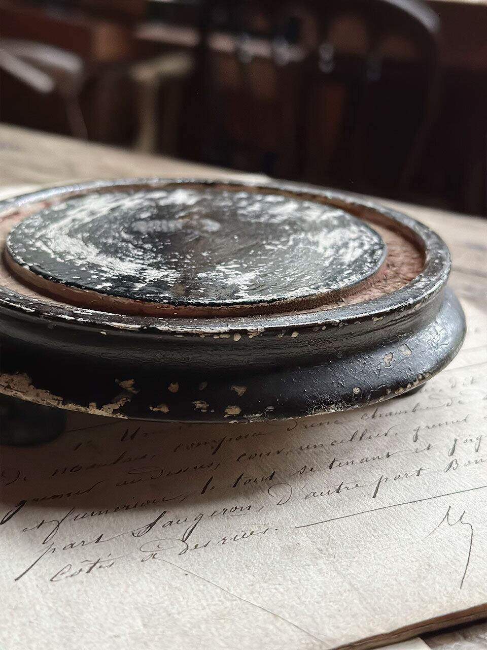 ガラスドームの台座 グローブドマリエ Globe de mariee ミニサイズ正円