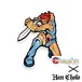 【HANCHOLO/ハンチョロ×サンダーキャッツ】LION-O ACTION PIN ピンバッチ /  / 14424