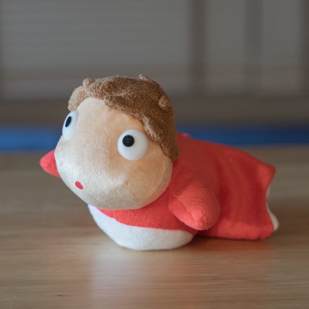 崖の上のポニョ ぬいぐるみ Mサイズ ポニョ 3438 ジブリグッズオンライン通販ショップ ジブリグッズファン Ghibligoodsfan