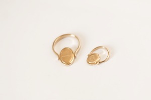 mom&baby pair ring - classic (silver925)