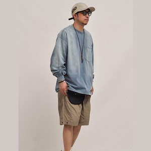 フェードウォッシュ・ロングスリーブシャツ A2094
