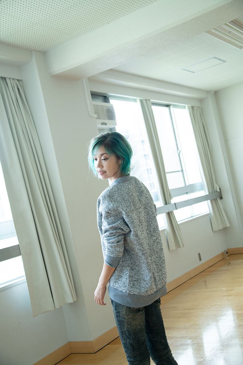 裏起毛フリースニット杢G