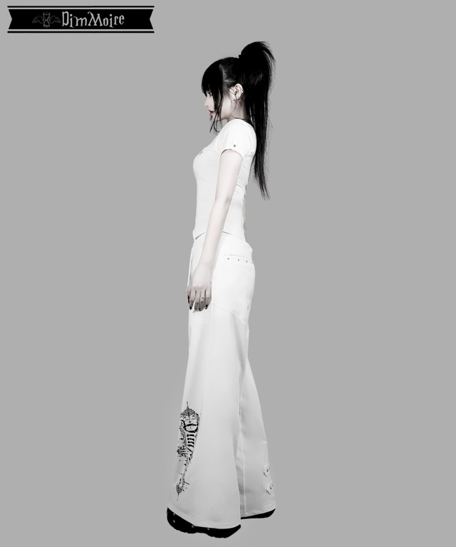 GLITTERロゴミニT【White】
