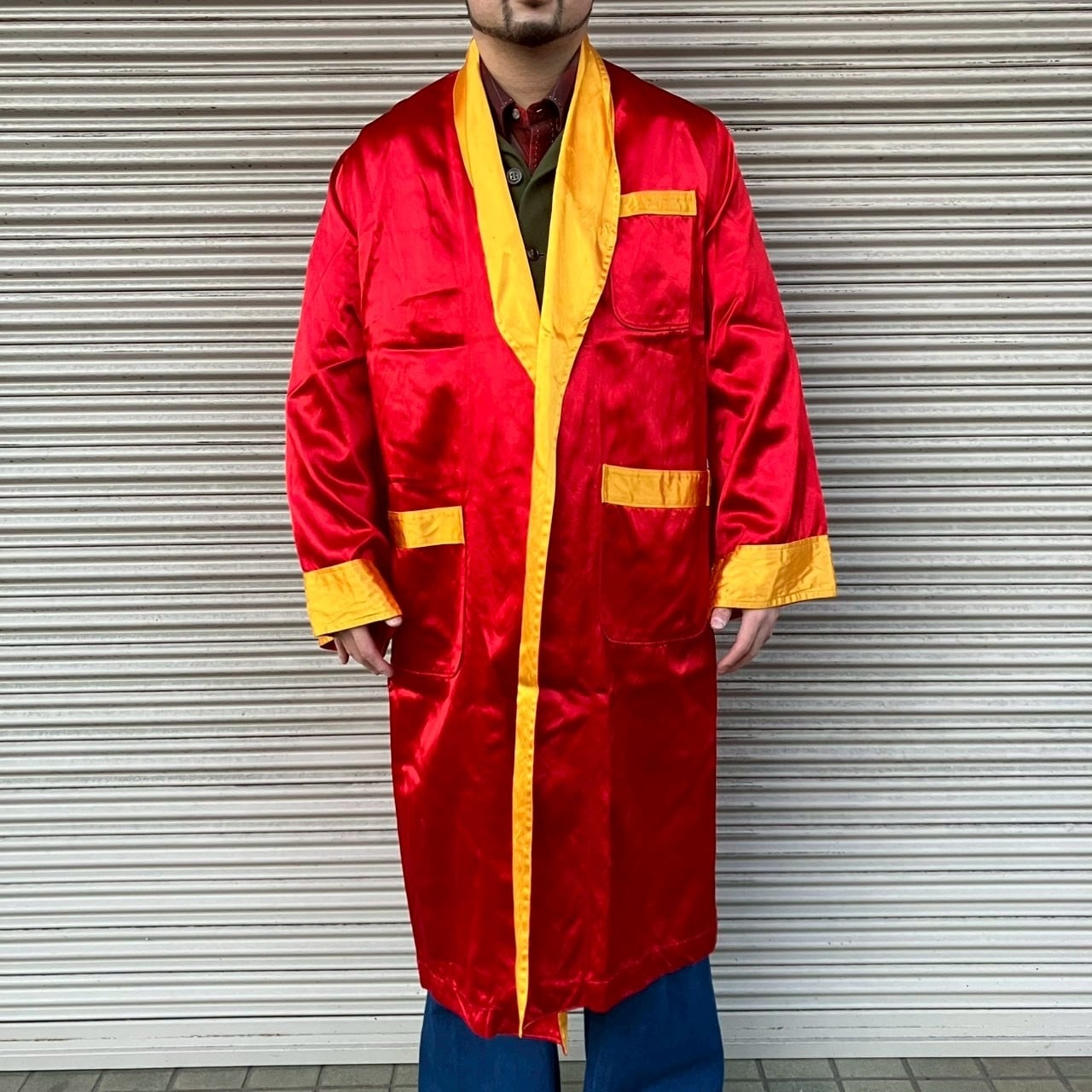 貴重 60s 米軍実物 US MARINES USMC 海兵隊 ボクシング ガウン