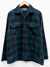 60s PENDLETON WOOL SHIRT Size M