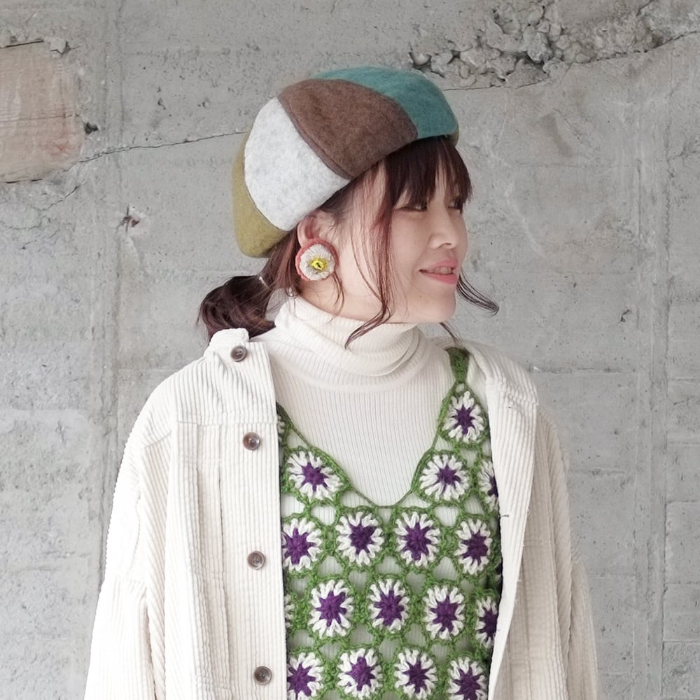 圧縮フェルト ウォーム キャンドル ベレー帽 （18w-002） | Hammock