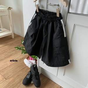 [article] Line Bermuda Cargo Pants / [아티클] 라인버뮤다카고바지