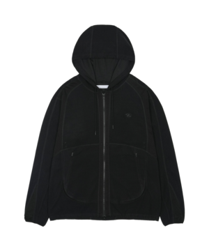 [SAN SAN GEAR] GRID ZIP-UP HOODIE BLACK 正規品 韓国ブランド 韓国通販 韓国代行 韓国ファッション sansan san san sansangear サンサンギア