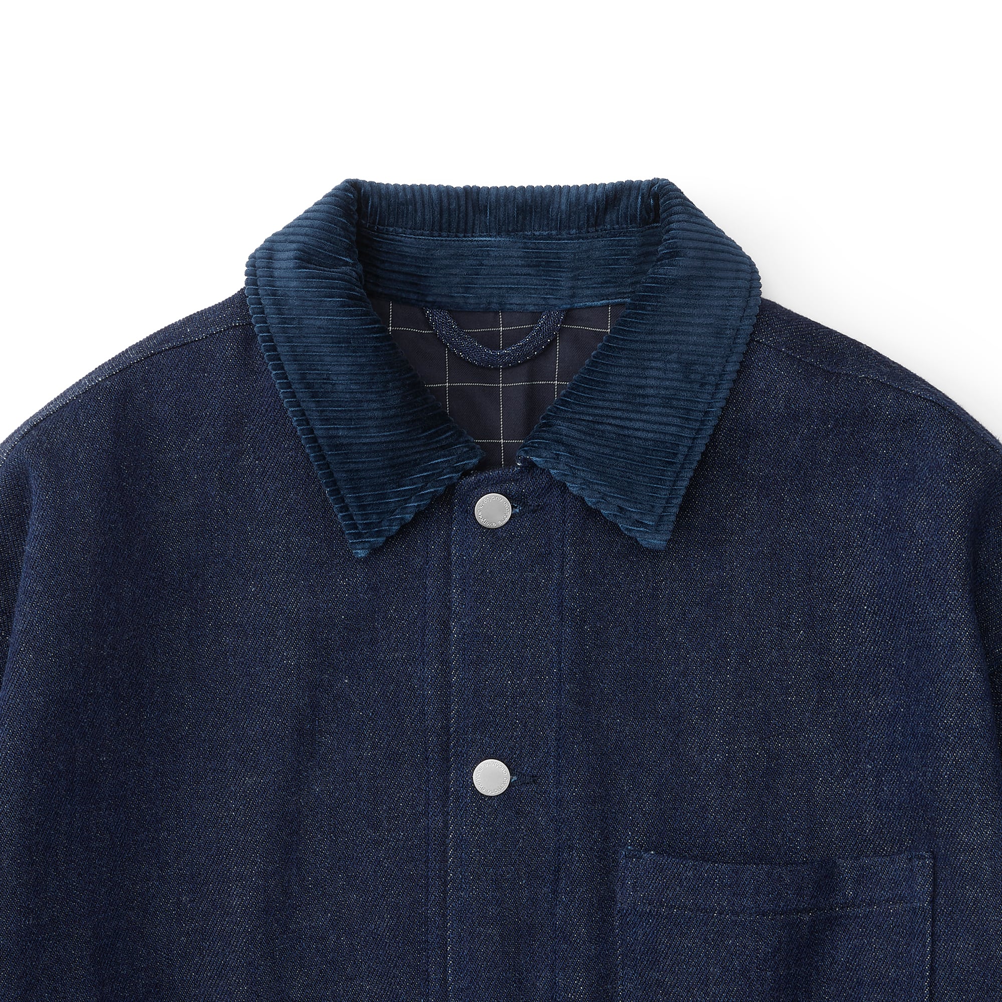 everyone soft denim coverall jacket (INDIGO) | everyone