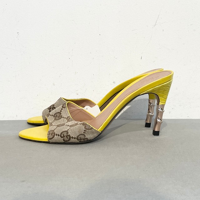 GUCCI/sandal/yellow/ladies/グッチ/サンダル/黄色/レディース UTA5