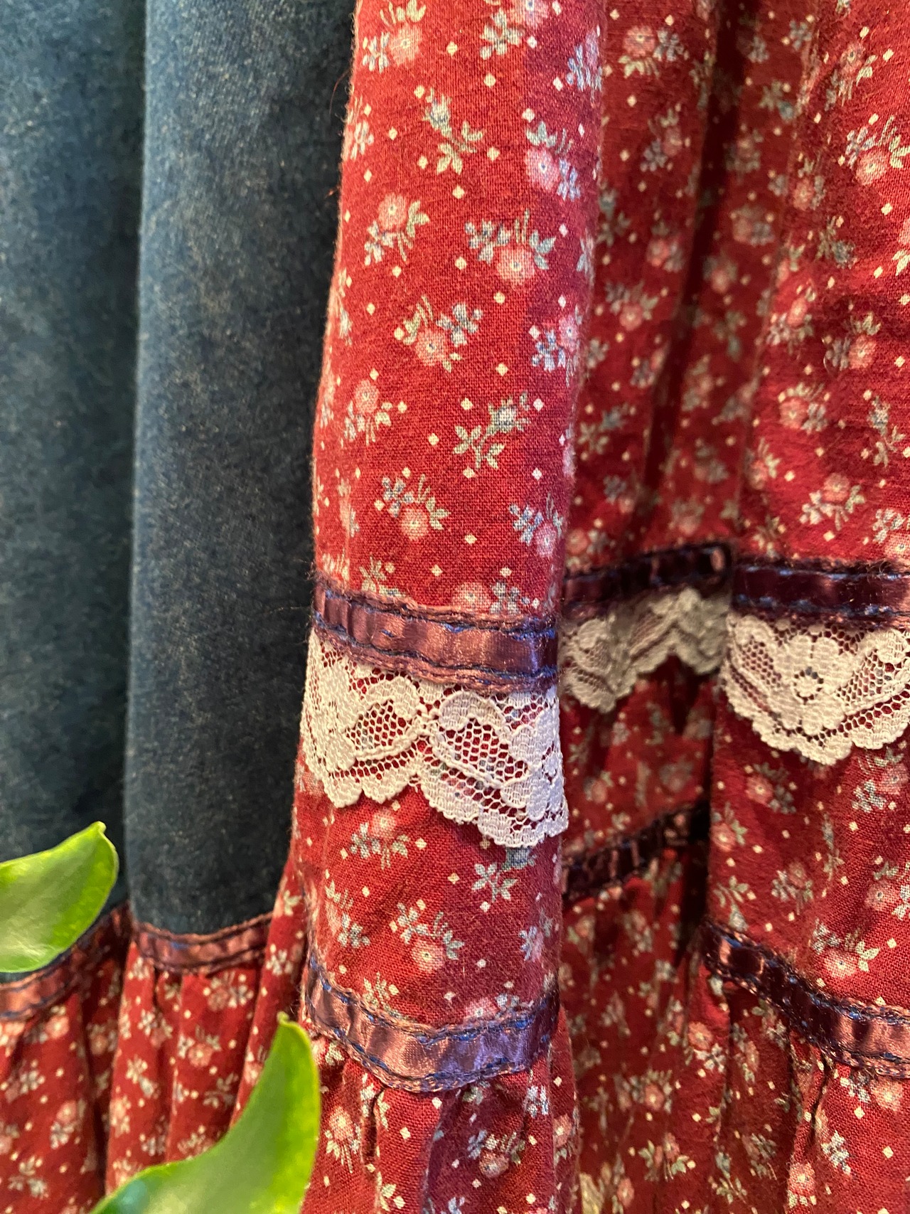 Denims country design dress Made in U.S.A