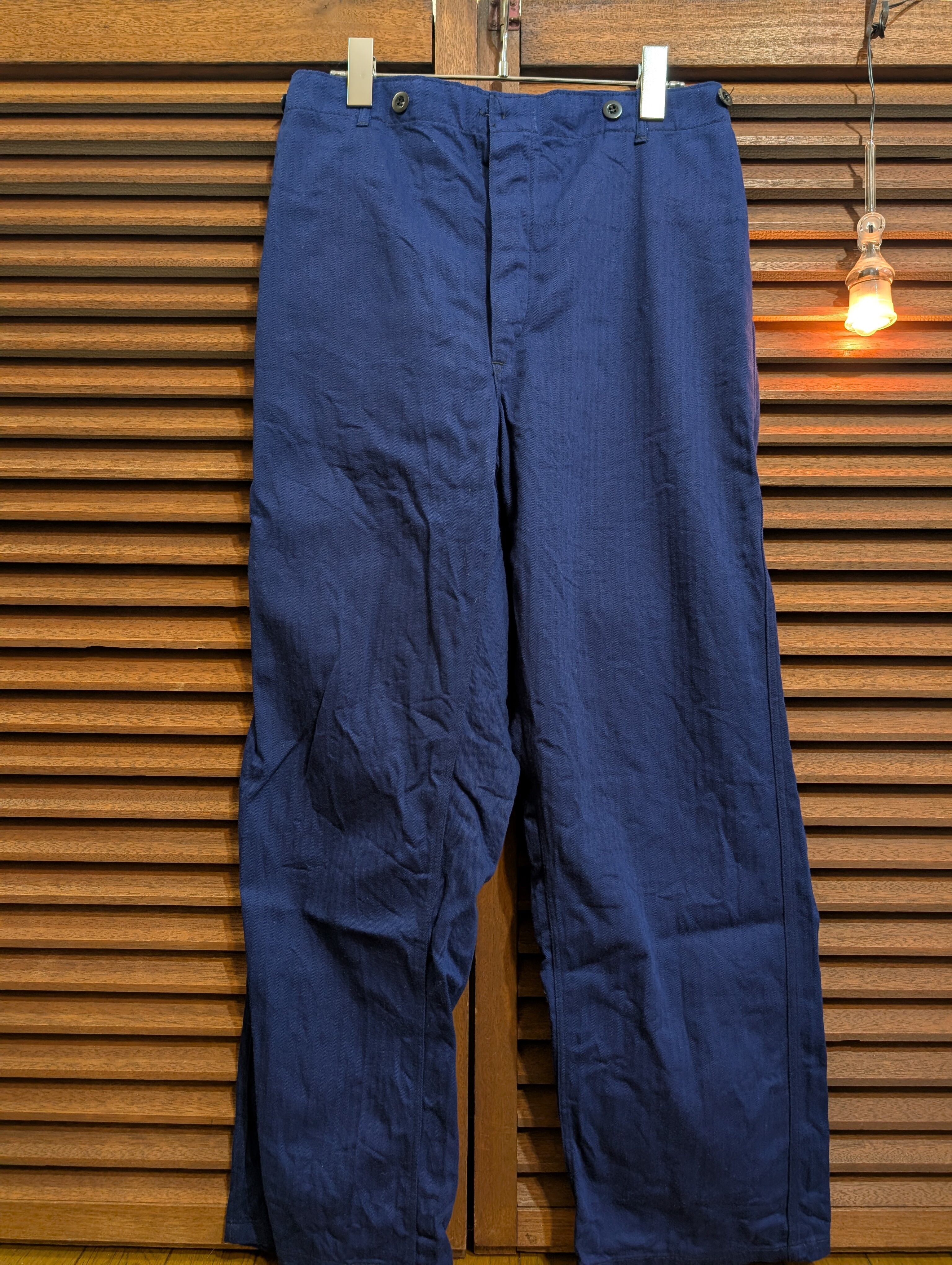 Euro HerringBoneTwill Light Work Pants Cinch Buckle