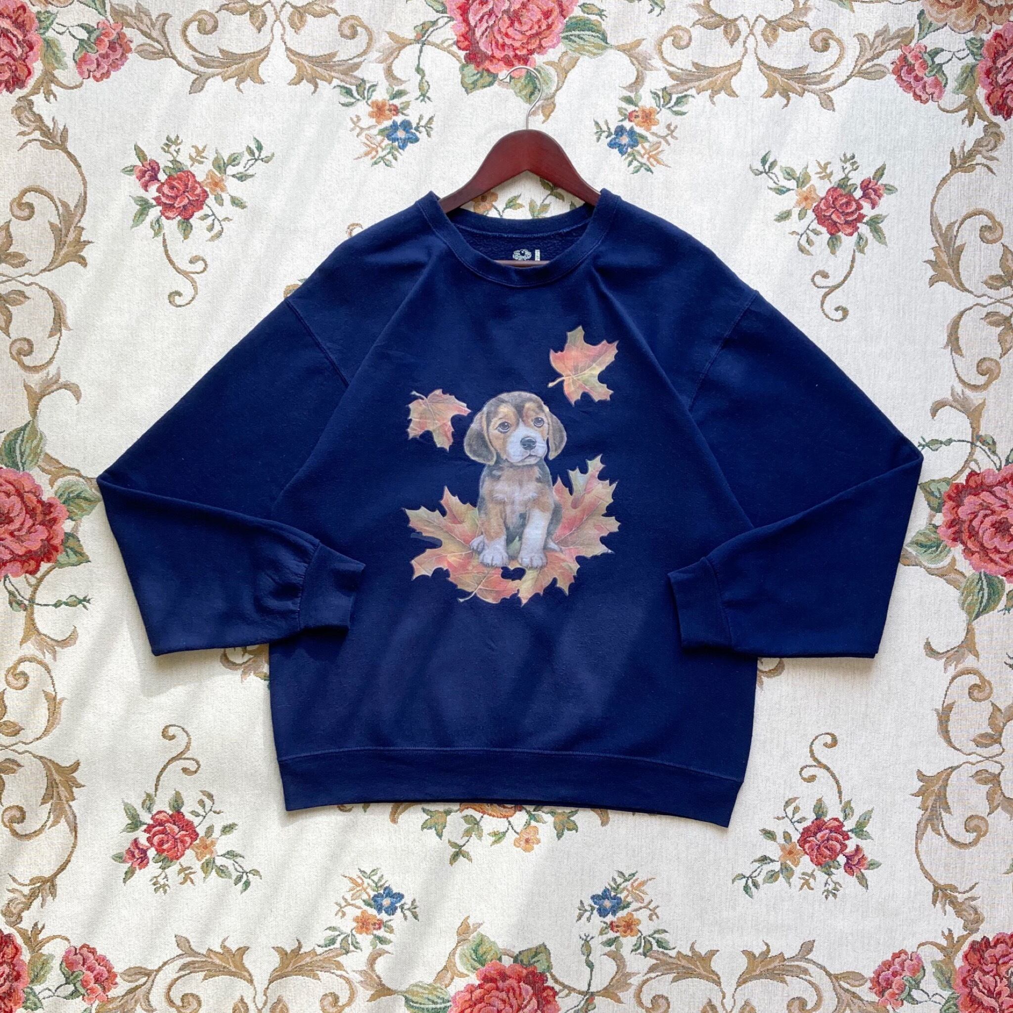 Animal print sweat shirt