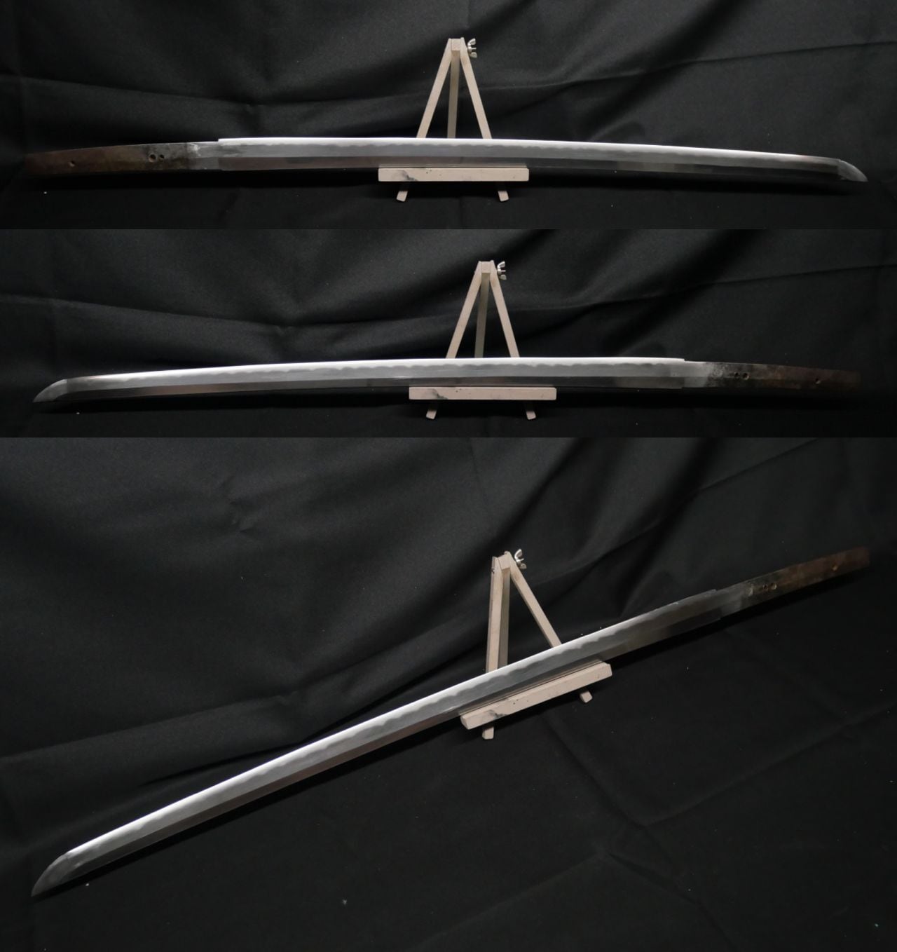 古刀】大磨上の美濃伝古刀 刀身重量1kgの剛刀 67.3cm 約1kg 元幅約3.3