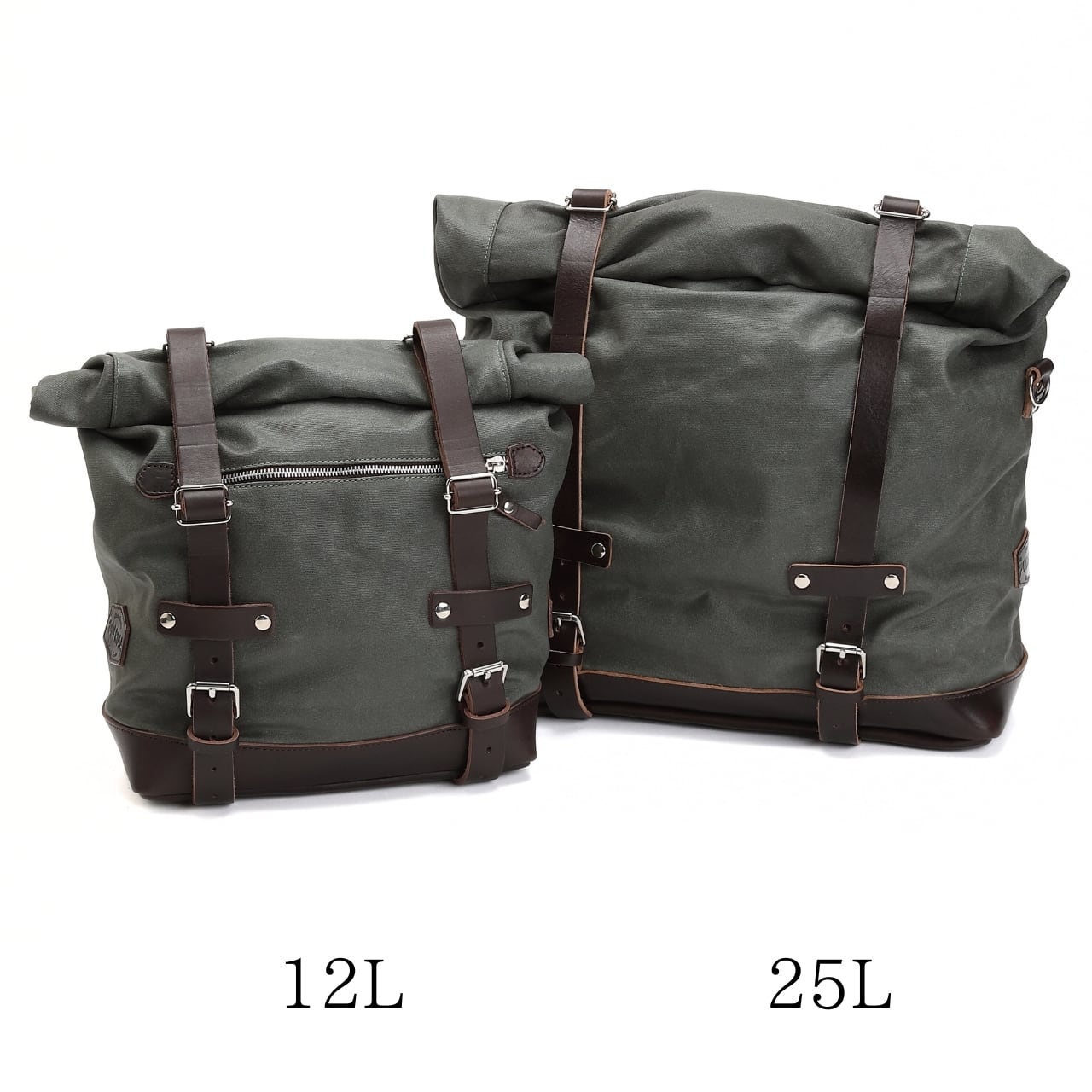 Dakhla 12L グリーン サドルバッグ La Poderosa Goods | La Poderosa