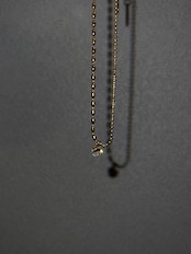 Dual zirconia necklace