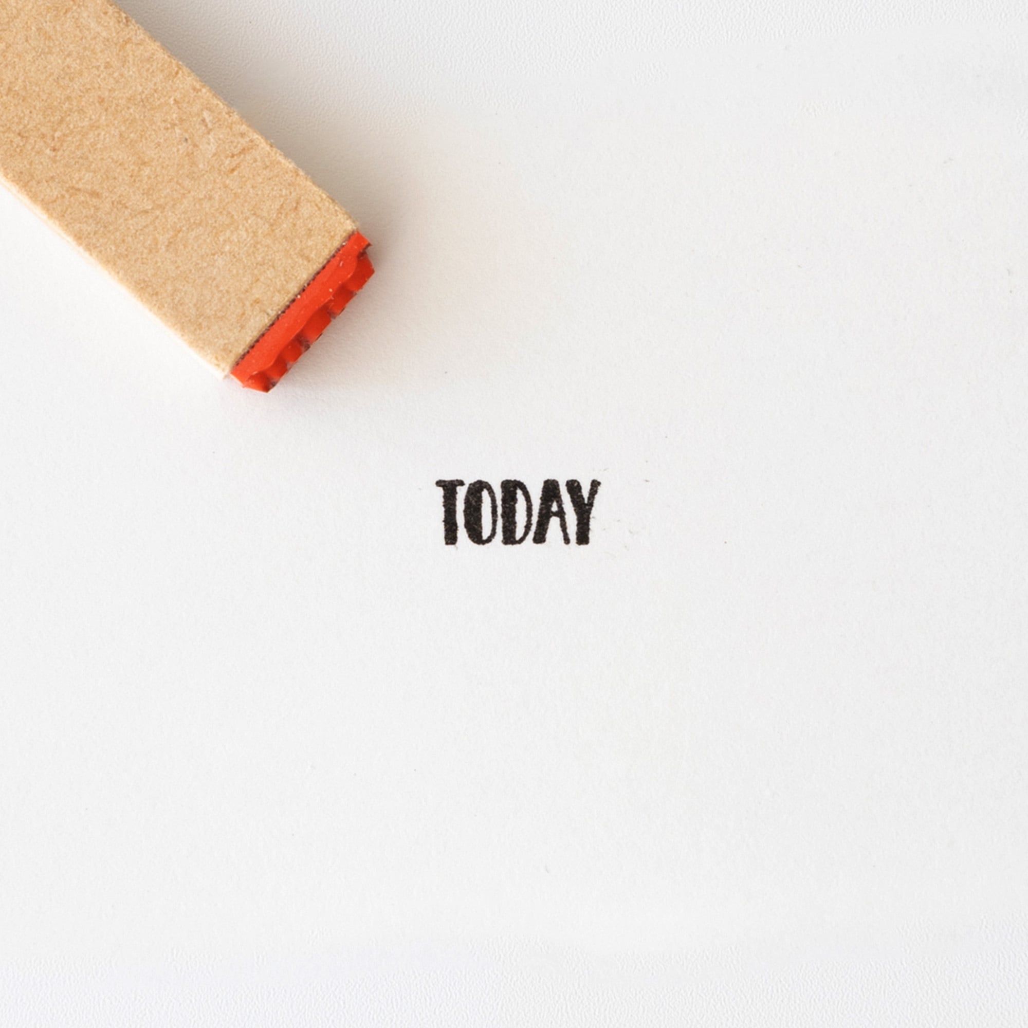 【小さな文字】TODAY_今日 | はんこ