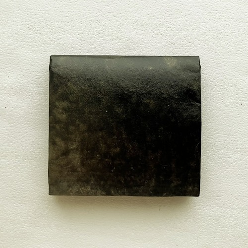 黒谷和紙の折財布【黒曜】No.5