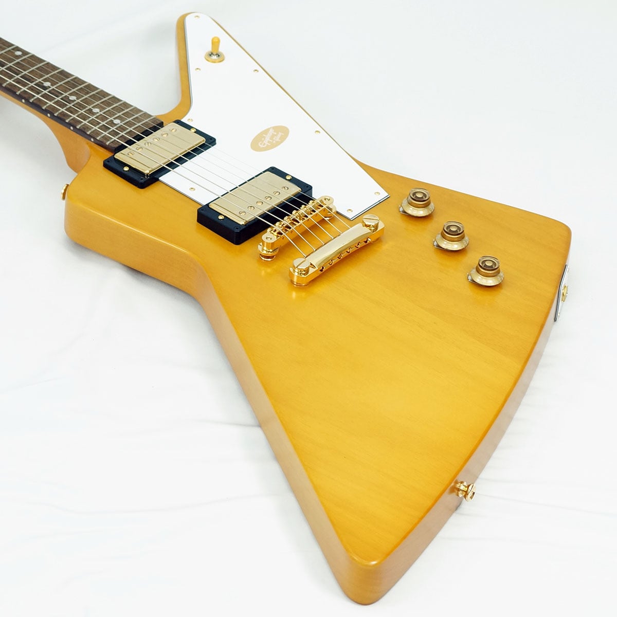 Epiphone Inspired by Gibson Custom Shop 1958 Korina Explorer (Aged