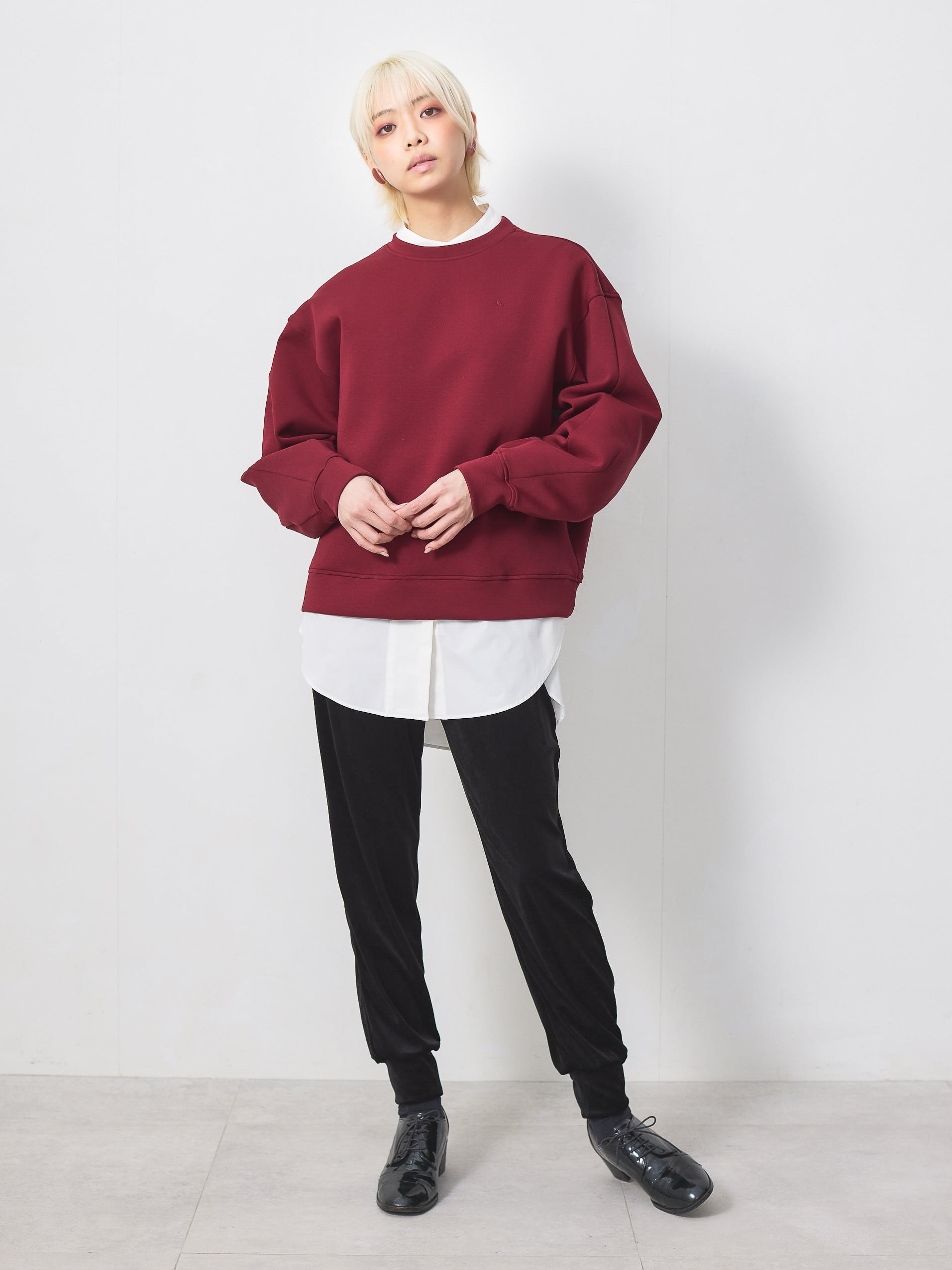 トリアセベロアジョガーパンツ / ブラック | SOIL VILLAGE