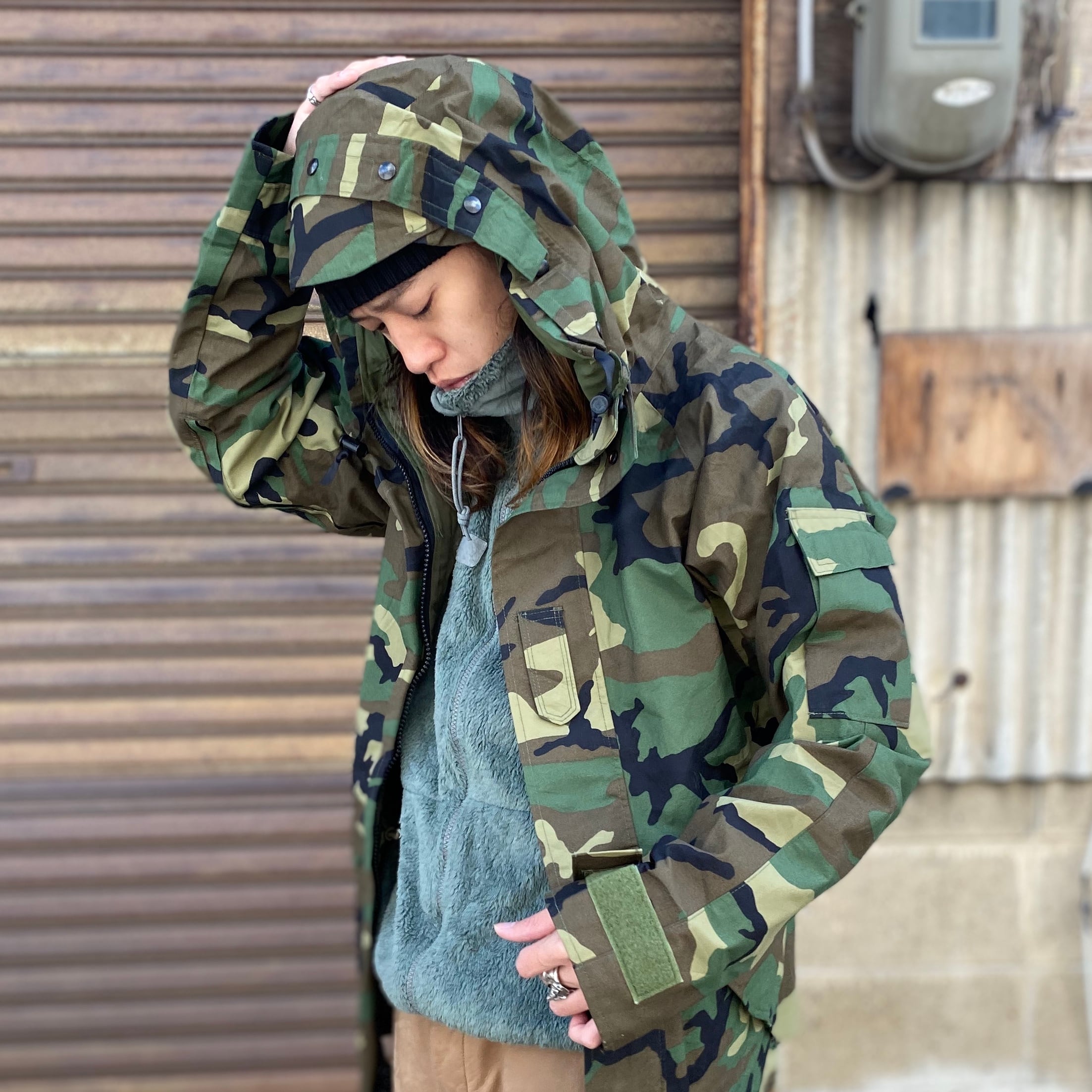 希少サイズ 90年代 ビンテージ 96年納品 U.S.ARMY 米軍実品 ECWCS 1st 
