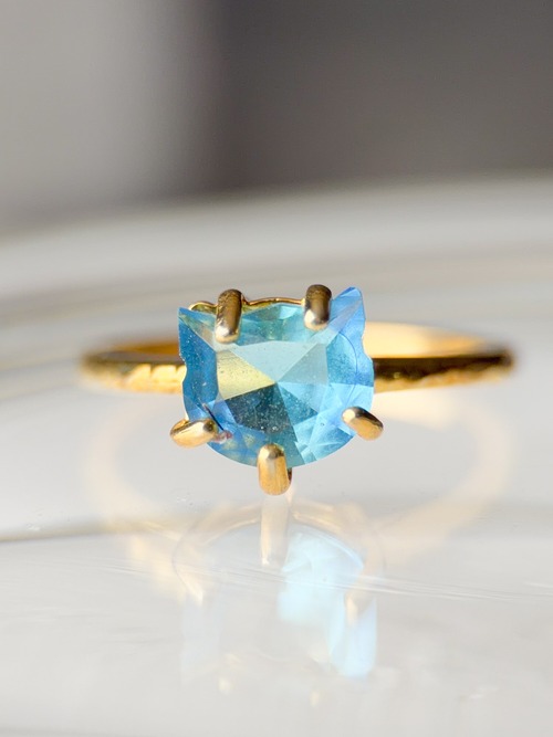 glass jewelry ring　#42【規格外品】