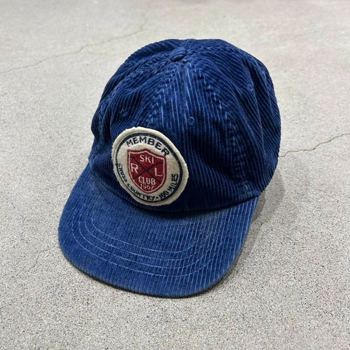 90s Polo Ralph Lauren used corduroy CAP