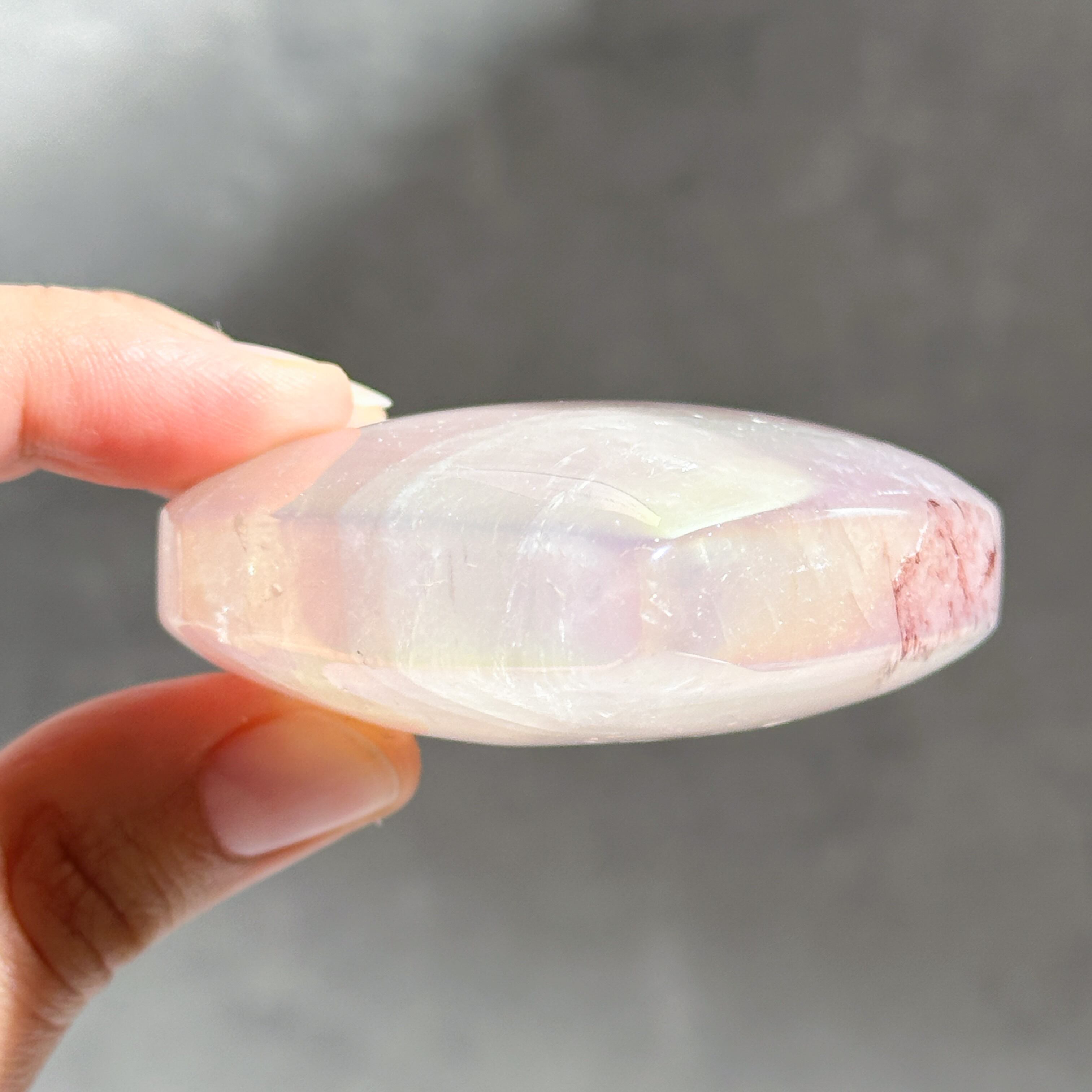 ♡エンジェルオーラローズクォーツ ハート86♡ Angel Aura Rose Quartz