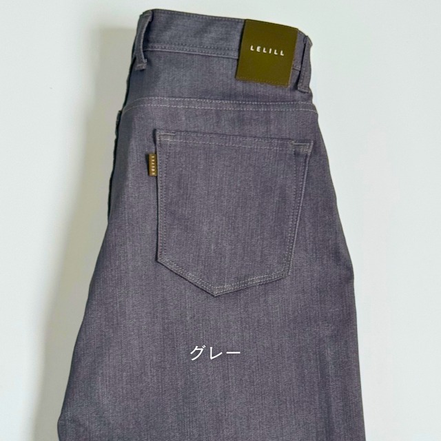 【lelill（レリル）】日本製 TECH STRAIGHT DENIM
