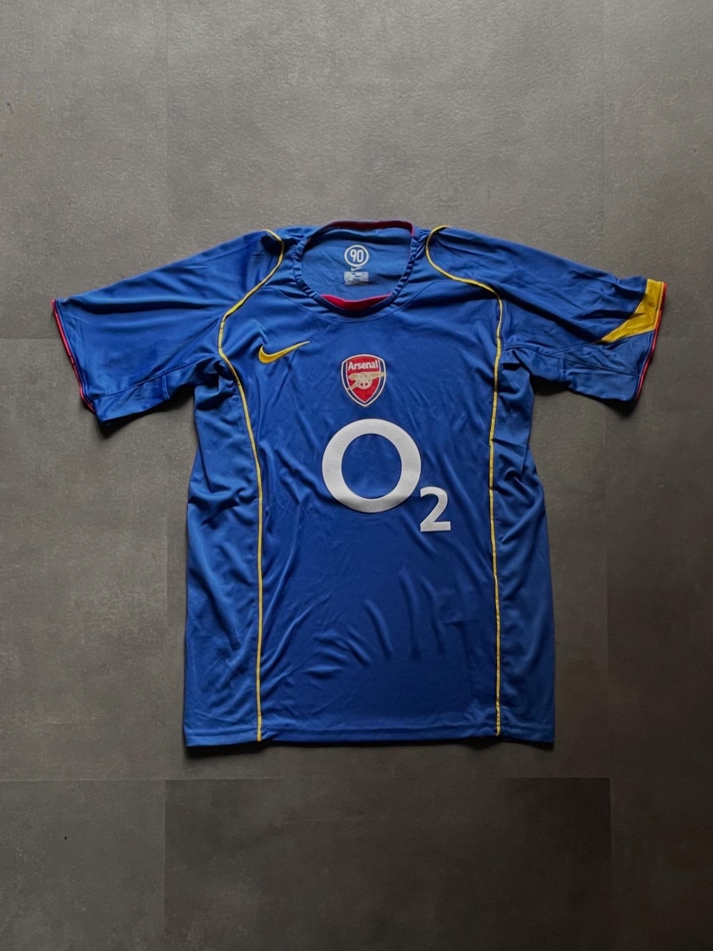 【送料無料】アーセナル O2 アウェイ Arsenal アーセナル アウェイ ユニフォーム Nike O2 ゲームシャツ L