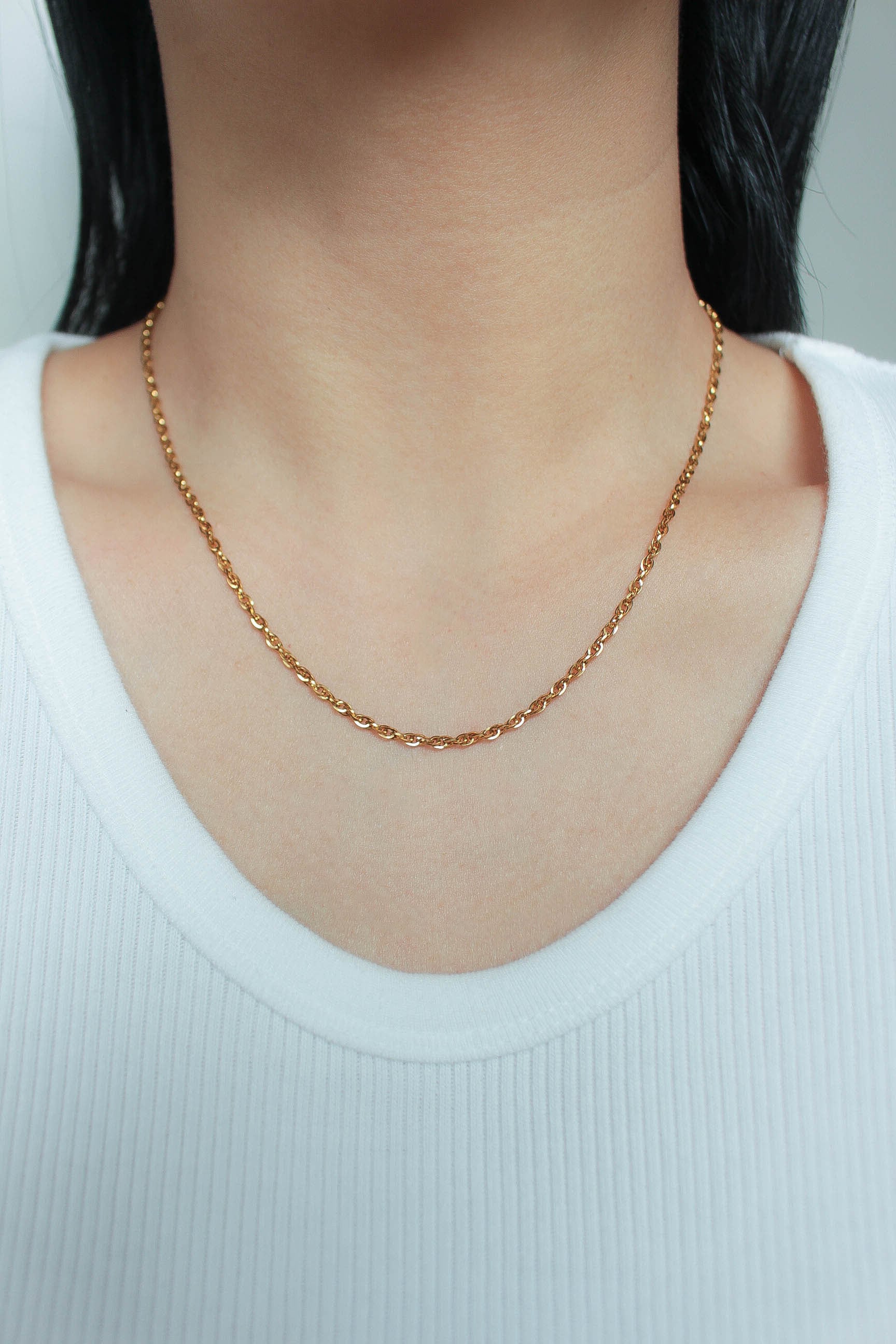 5/23(sat)新色発売 Winding Chain Necklace | ebine(エビネ)|金属