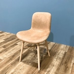 NORR11 Langue Chair Wood ノアイレブン ラングチェア ウッド ダイニングチェア レザー【モデルルーム展示品】【中古】【200サイズ】