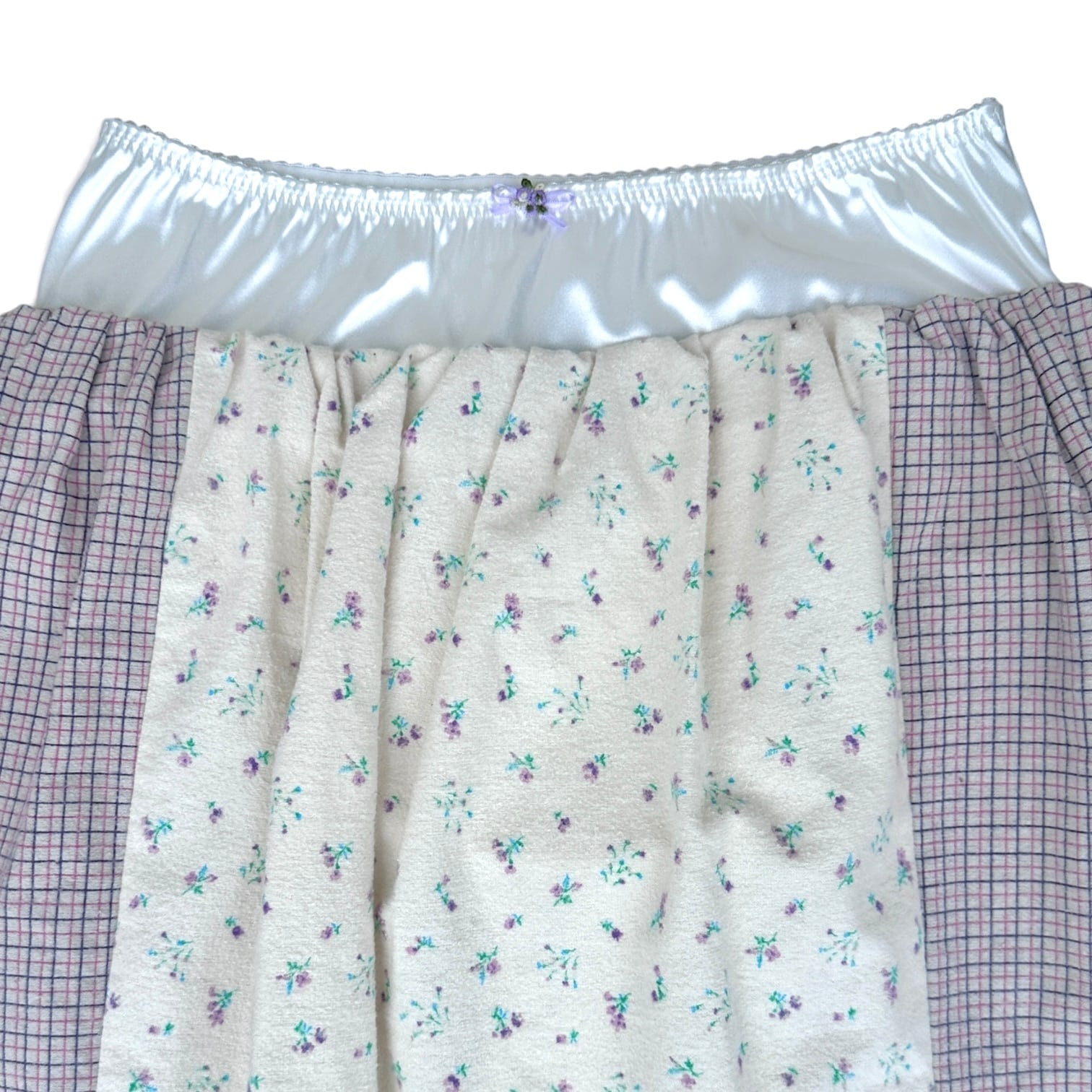 FUMIKA_UCHIDA  [DOUBLE NAPPED FLORAL MIDI SKIRT]