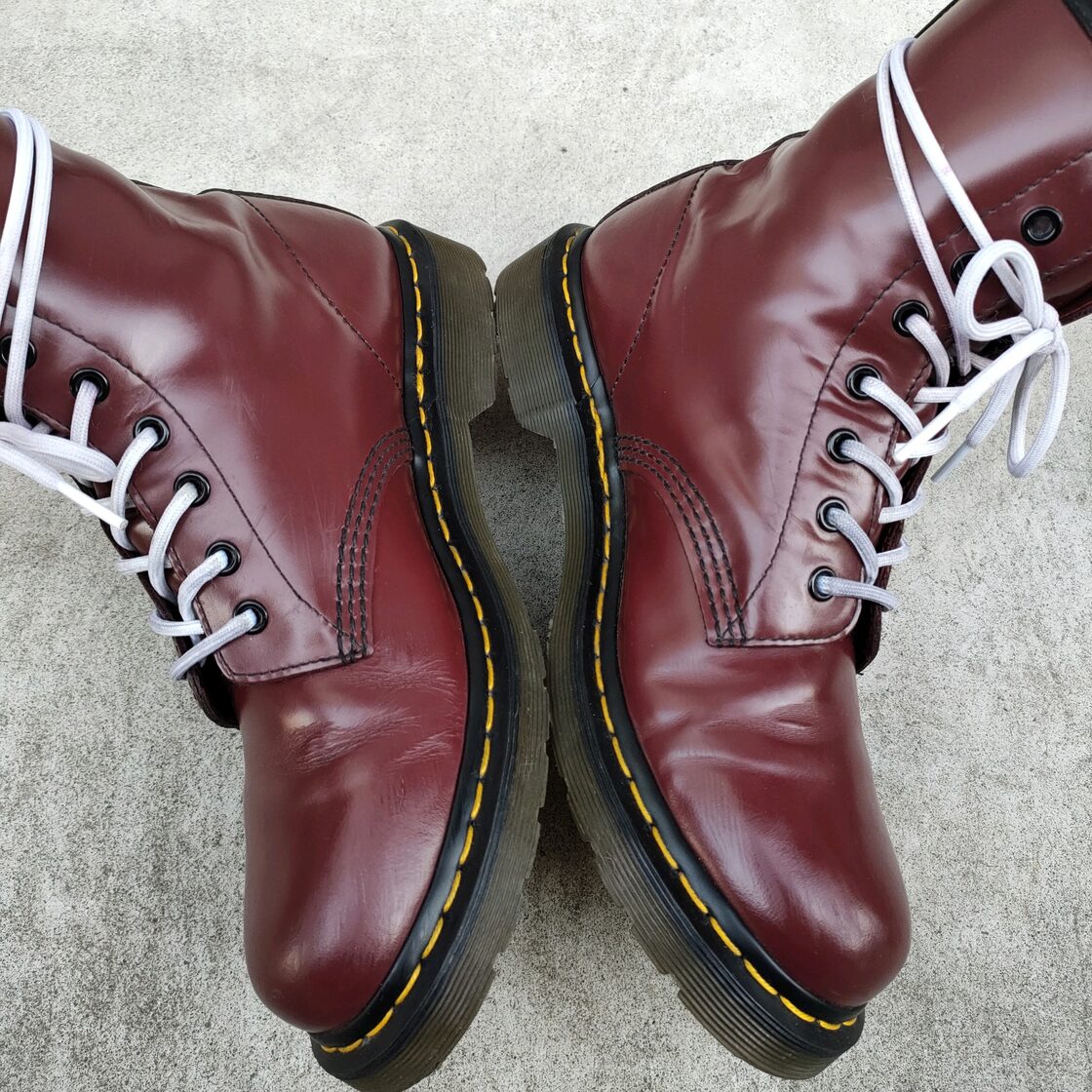 ○【人気サイズ】ドクターマーチンDr.Martens/古着/1460/レザー/8 
