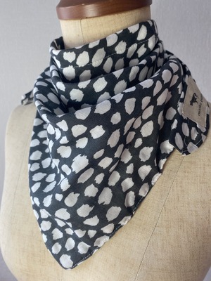 stole【F】dalmatian / black