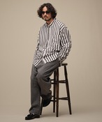 THEOREM Wild Stripe Rover LS Shirt (BLK) TRM-2625009