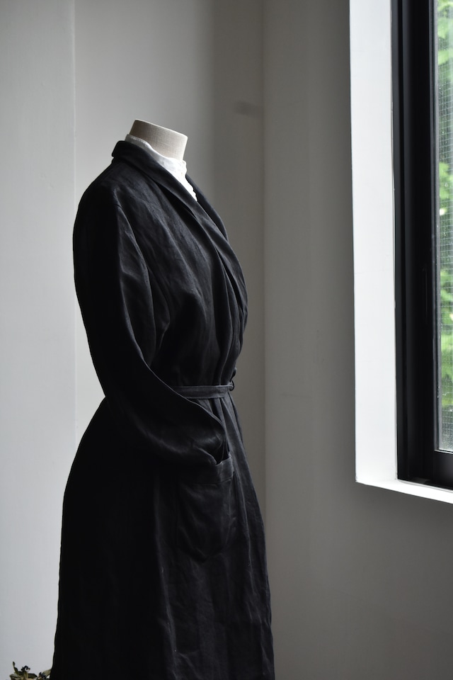 genre ジャンル /  ROBE COAT (BLACK)