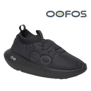 OOFOS ウーフォス OOmy Thermo Zen ブラック メンズ ウィンターシューズ リカバリーシューズ プリマロフト OOfoam