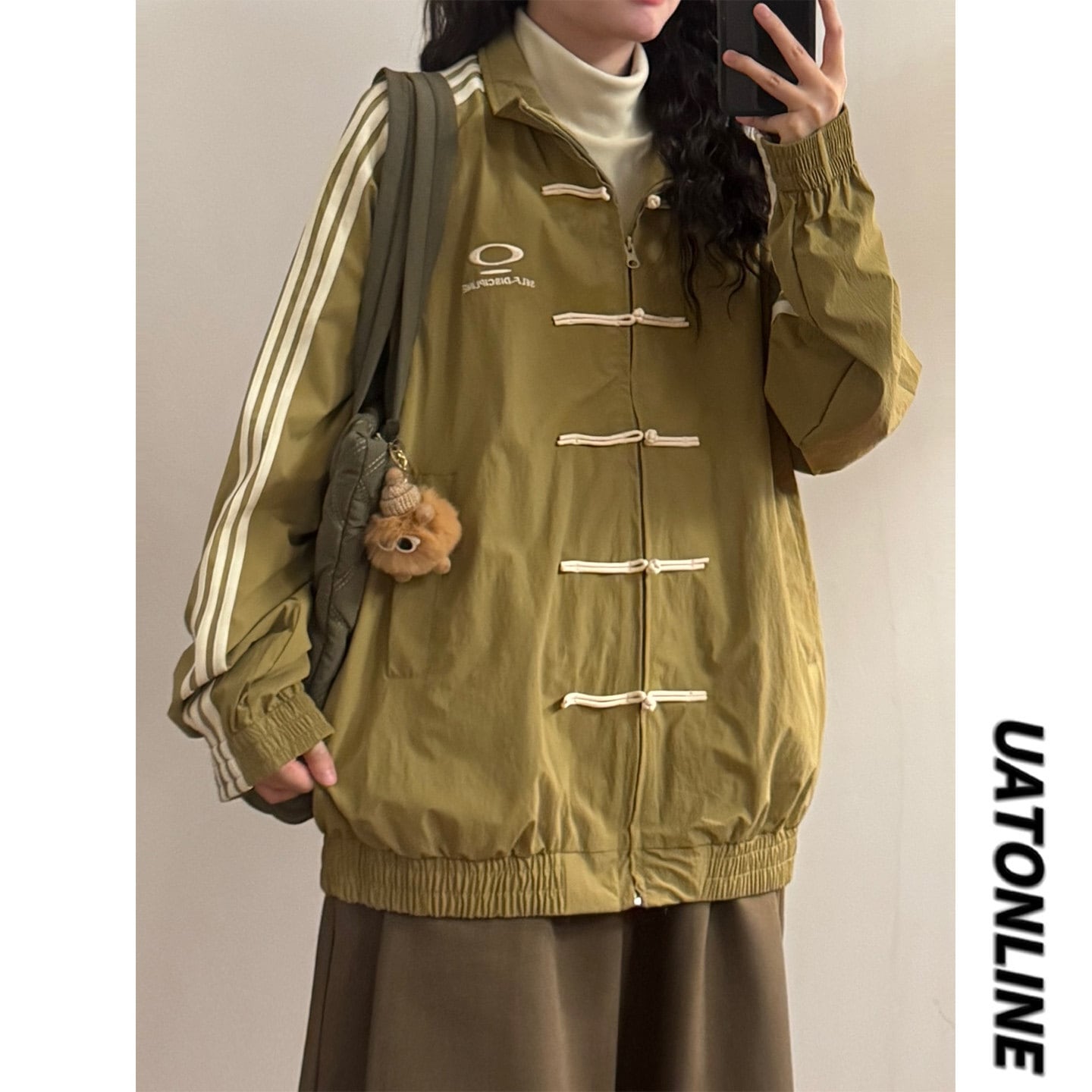 UATONLINEシリーズ】☆チャイナ風アウター☆ 2color ジャケット