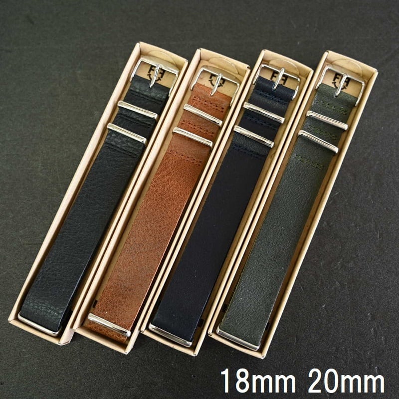 時計バンド 牛革 Natoベルト ヌメ革 18mm mm Fashion Is Fun ファッション イズ ファン 栗田時計店 1966年創業の正規販売店 時計バンド 牛革 Natoベルト ヌメ革 18mm mm Fashion Is Fun ファッション イズ ファン 栗田時計店 1966年創業の正規販売店