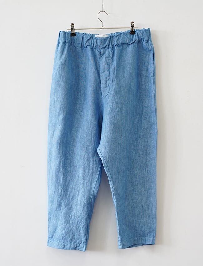 DIGAWEL : 2 TUCK TAPERED HEM RIB PANTS / GRAY | aulico