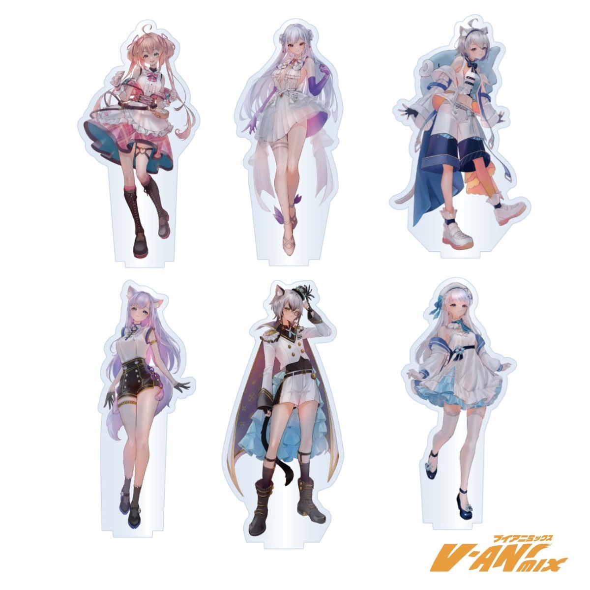 V-Ani Mix アクリルスタンド(全6種） | YUZURIHA Records OFFICIAL STORE