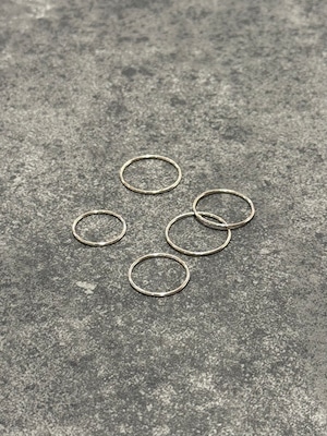 silver925 ring set