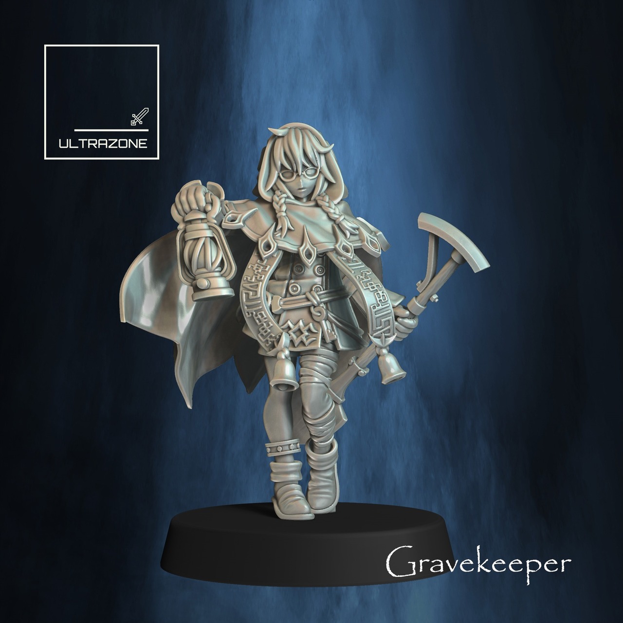 墓守娘「イスクラ」STLデータ版