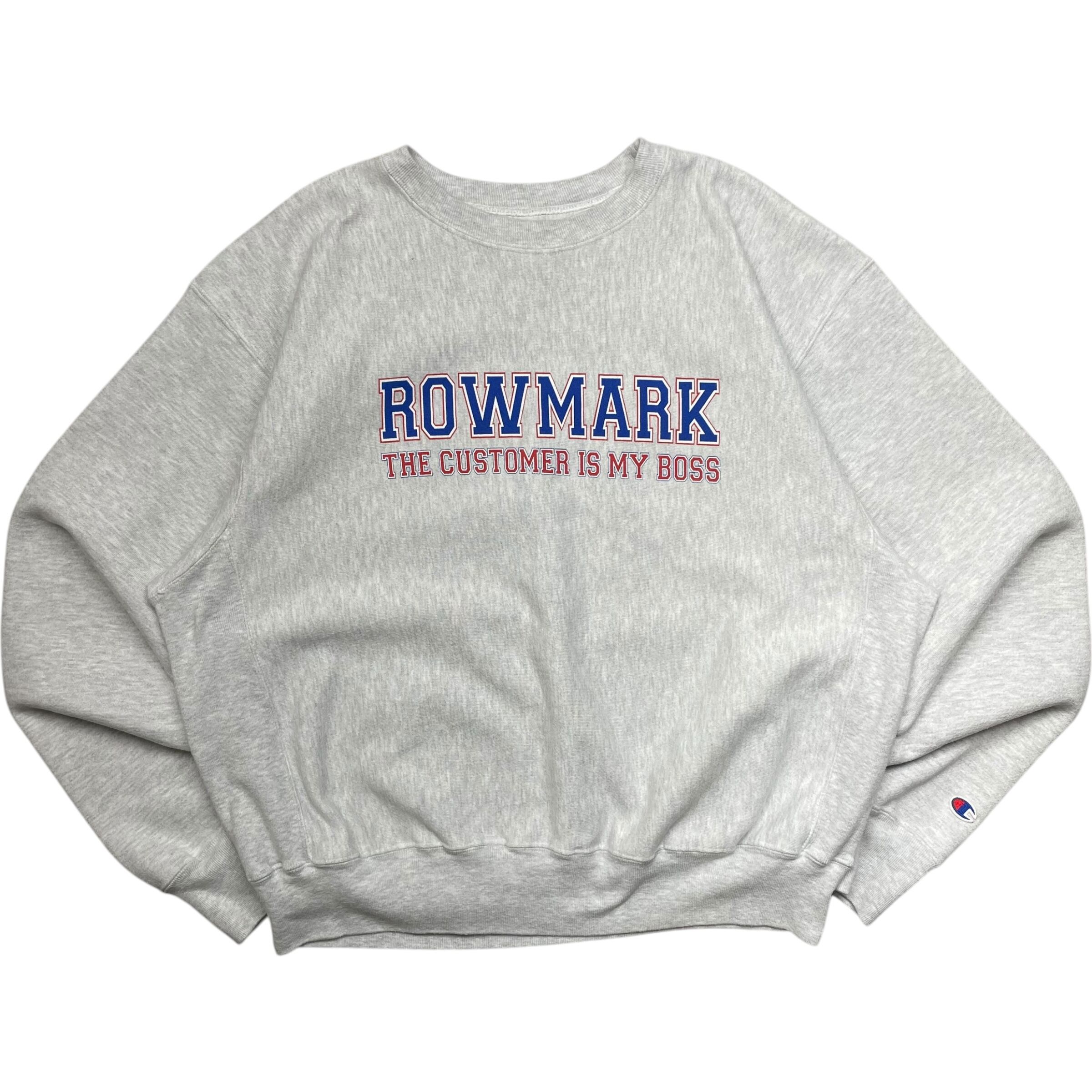 《L》champion チャンピオン reverse weave リバースウィーブ スウェット プリント グレー no.6305