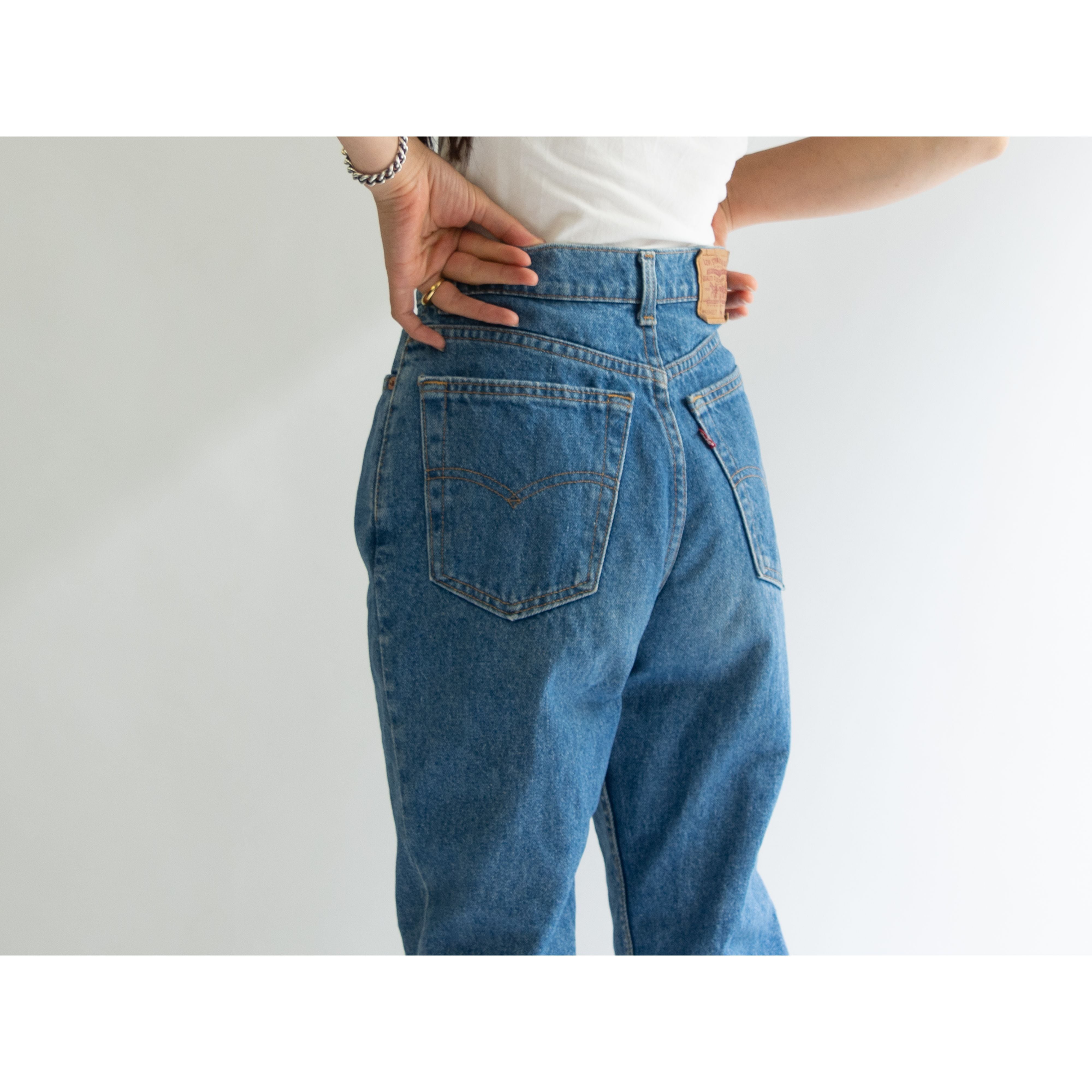 90s levis リーバイス　610 USA製　テーパード　デニムパンツ